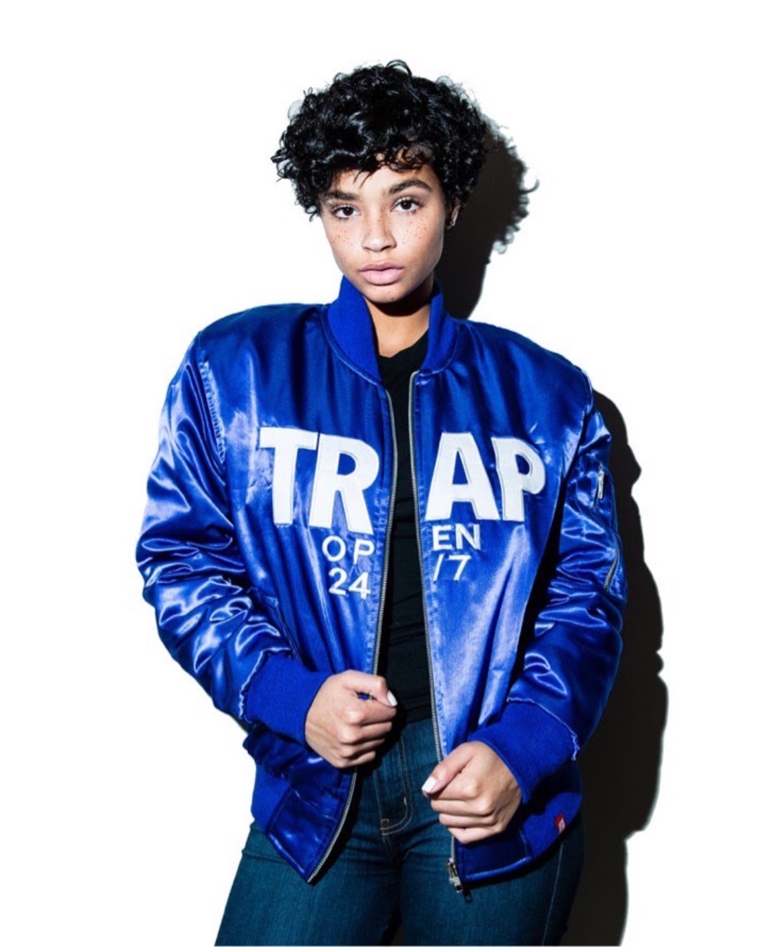 Model Aiyana Lewis in IFA Trap Open 24/7 by Jadarius Jenkins Young Boss. Photos by @ShotBySed 