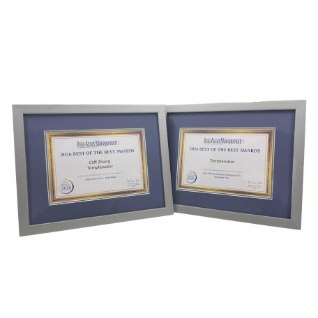 Templewater wins two 2026 Asia Asset Management Best of Best Awards: “Asian Rising Star” and “Best Climate Change Strategy in Asia” 