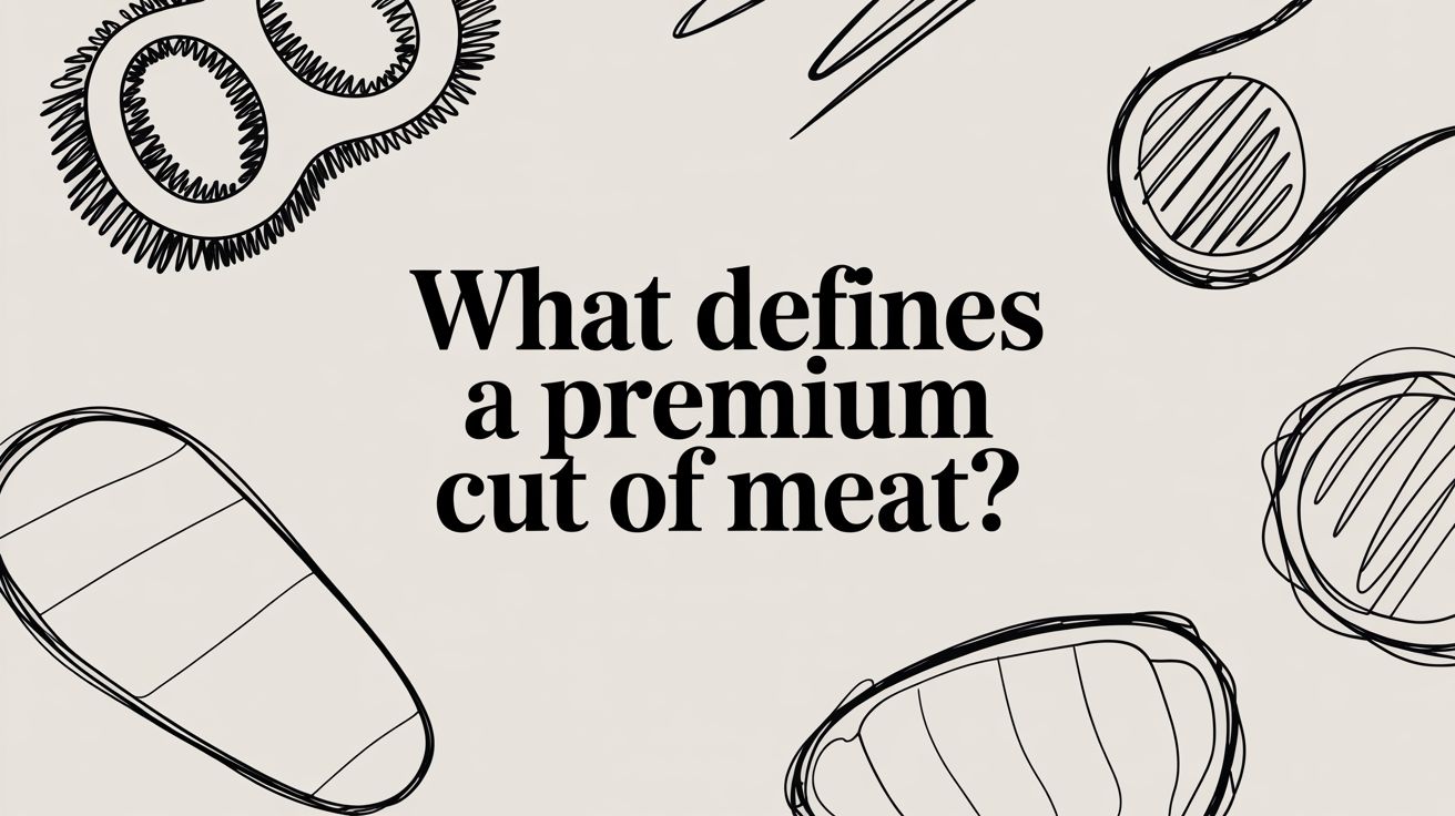 What Defines a Premium Cut of Meat?