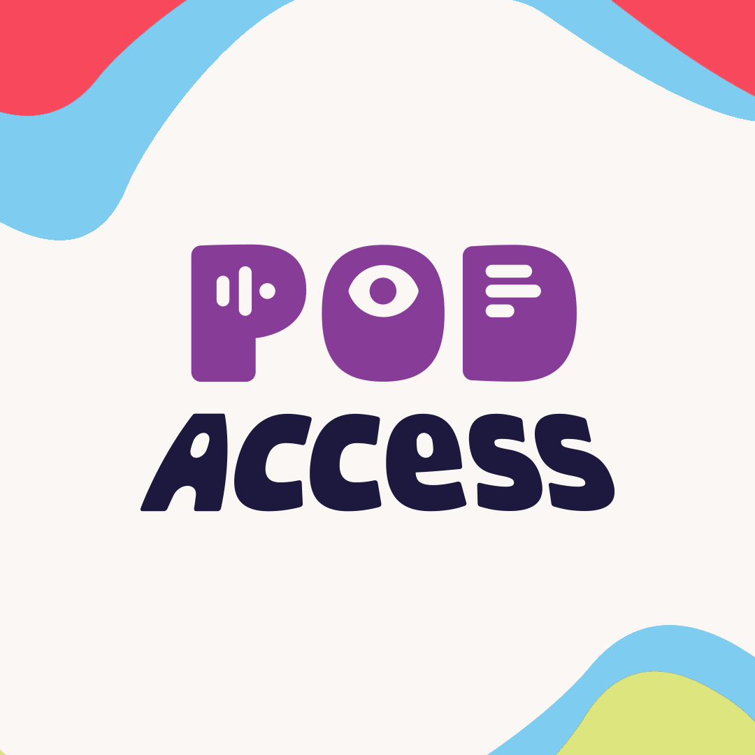 Pod Access light mode secondary logo