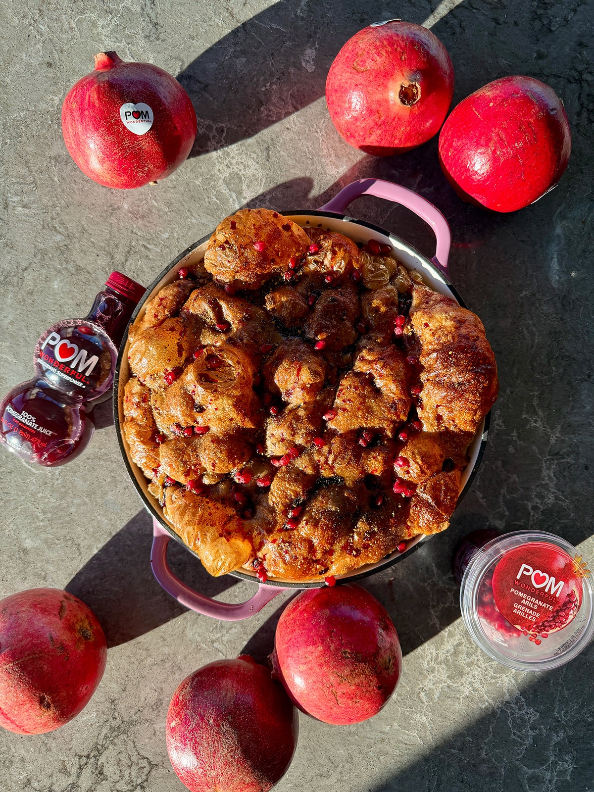 Pomegranate Focaccia