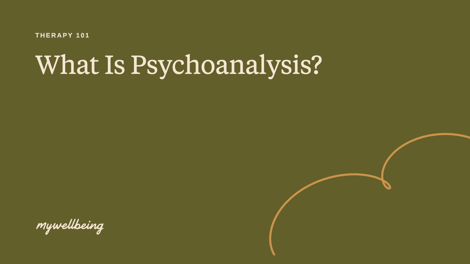 What Is Psychoanalysis?