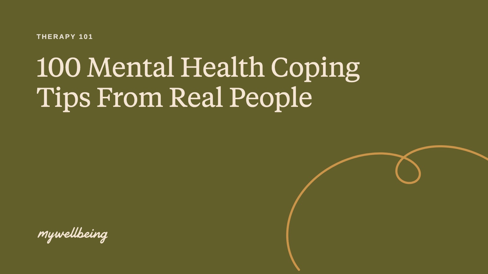 100 Mental Health Coping Tips From Real People