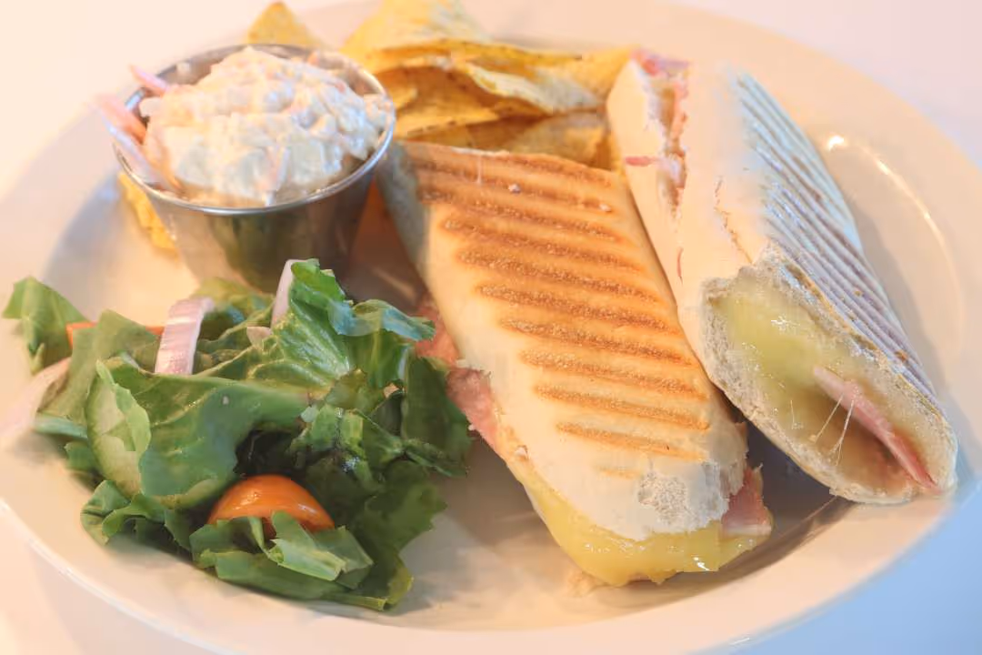 Quality food & drinks at Bubbles World of Play, Kids Play Area in Wirral. image of panini