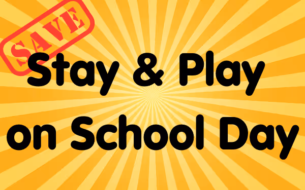 Play all day in our indoor play centre on quiet school days