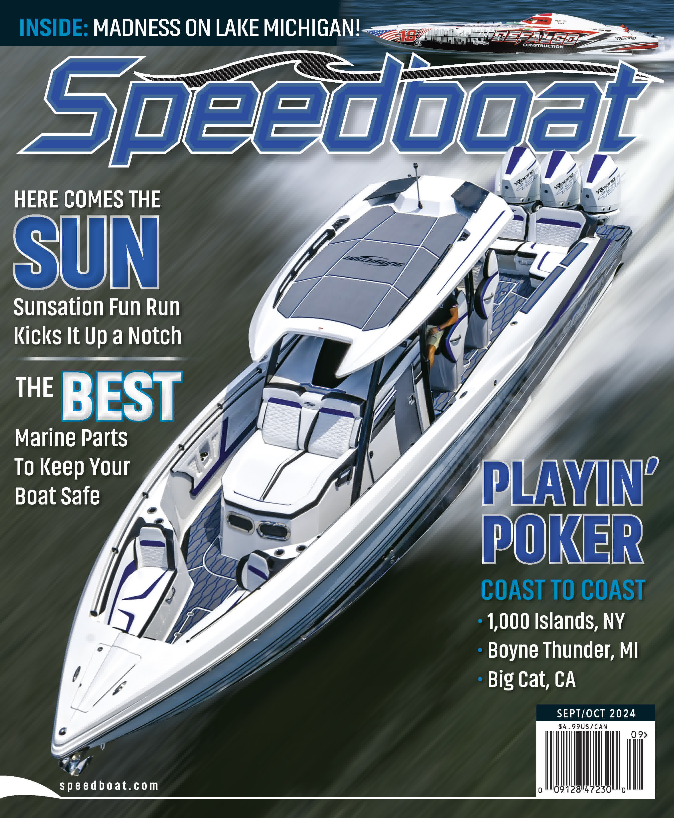 Speedboat Magazine September/October Issue 2024 cover