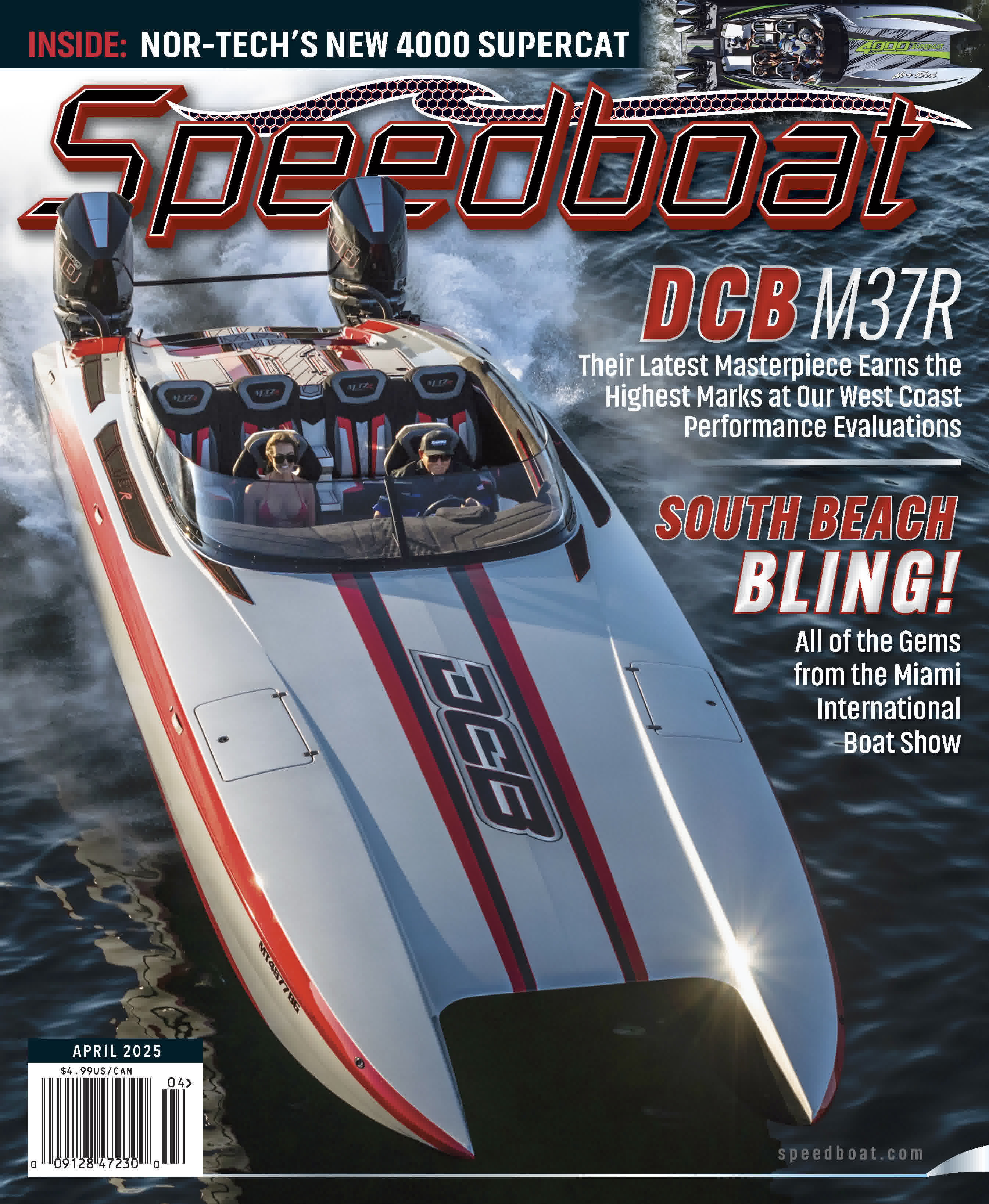 Speedboat Magazine April 2025 Issue cover
