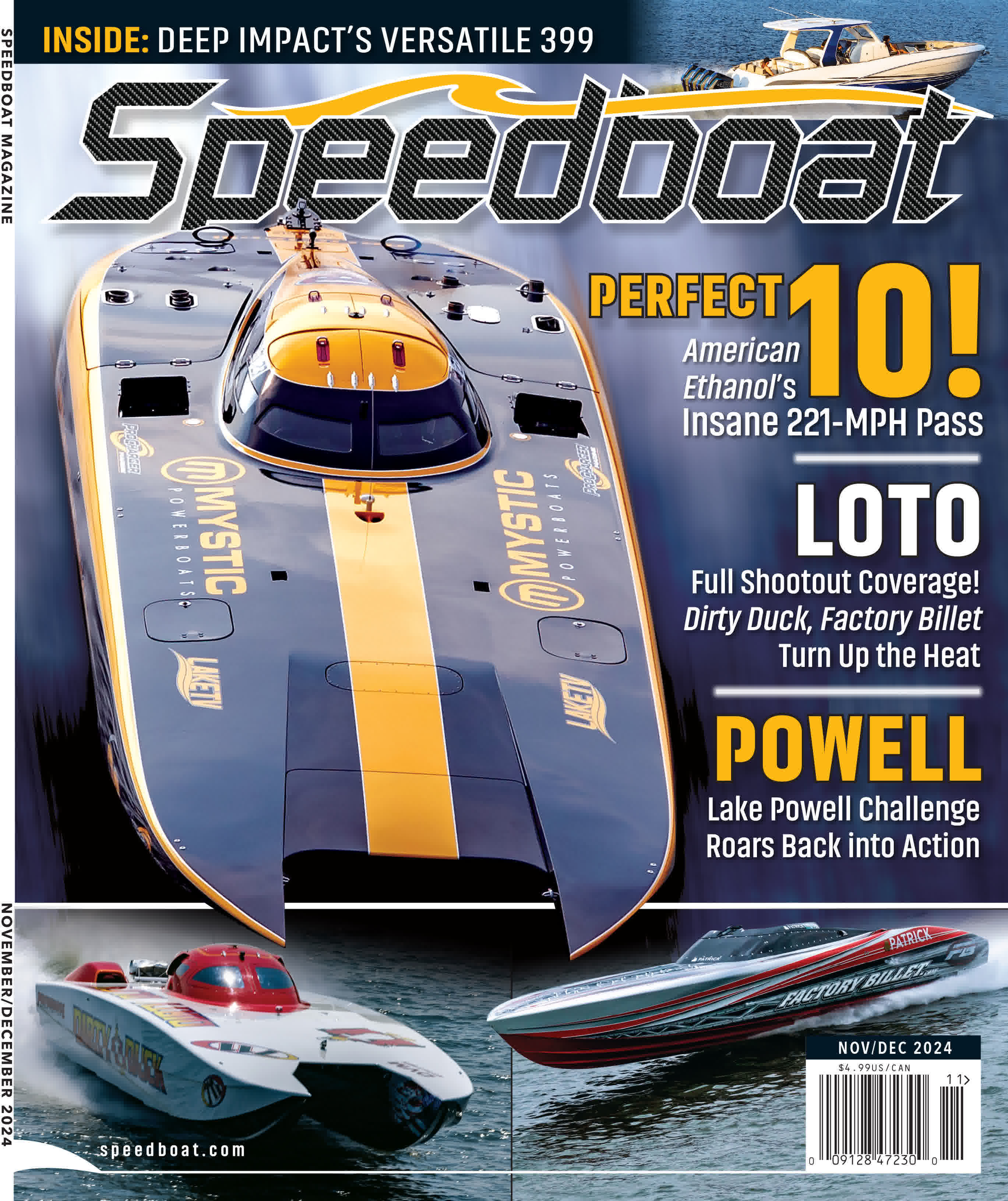 Speedboat Magazine November/December 2024 cover