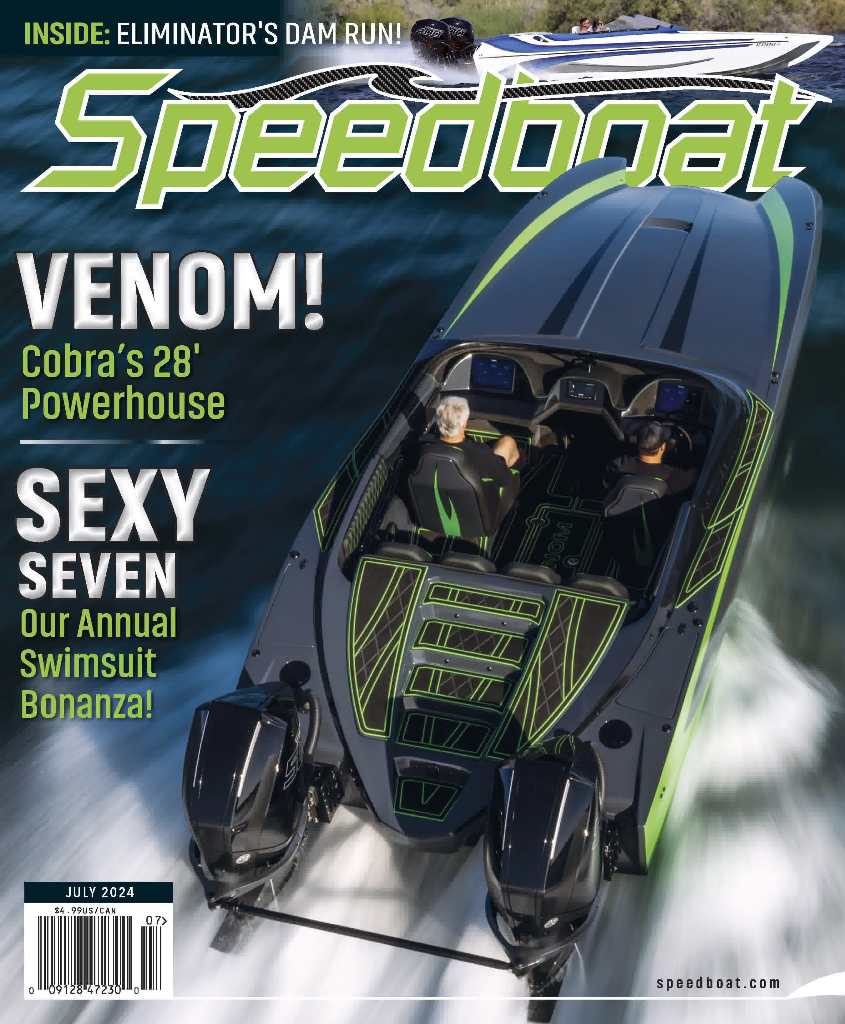 Speedboat Magazine July 2024 Issue cover