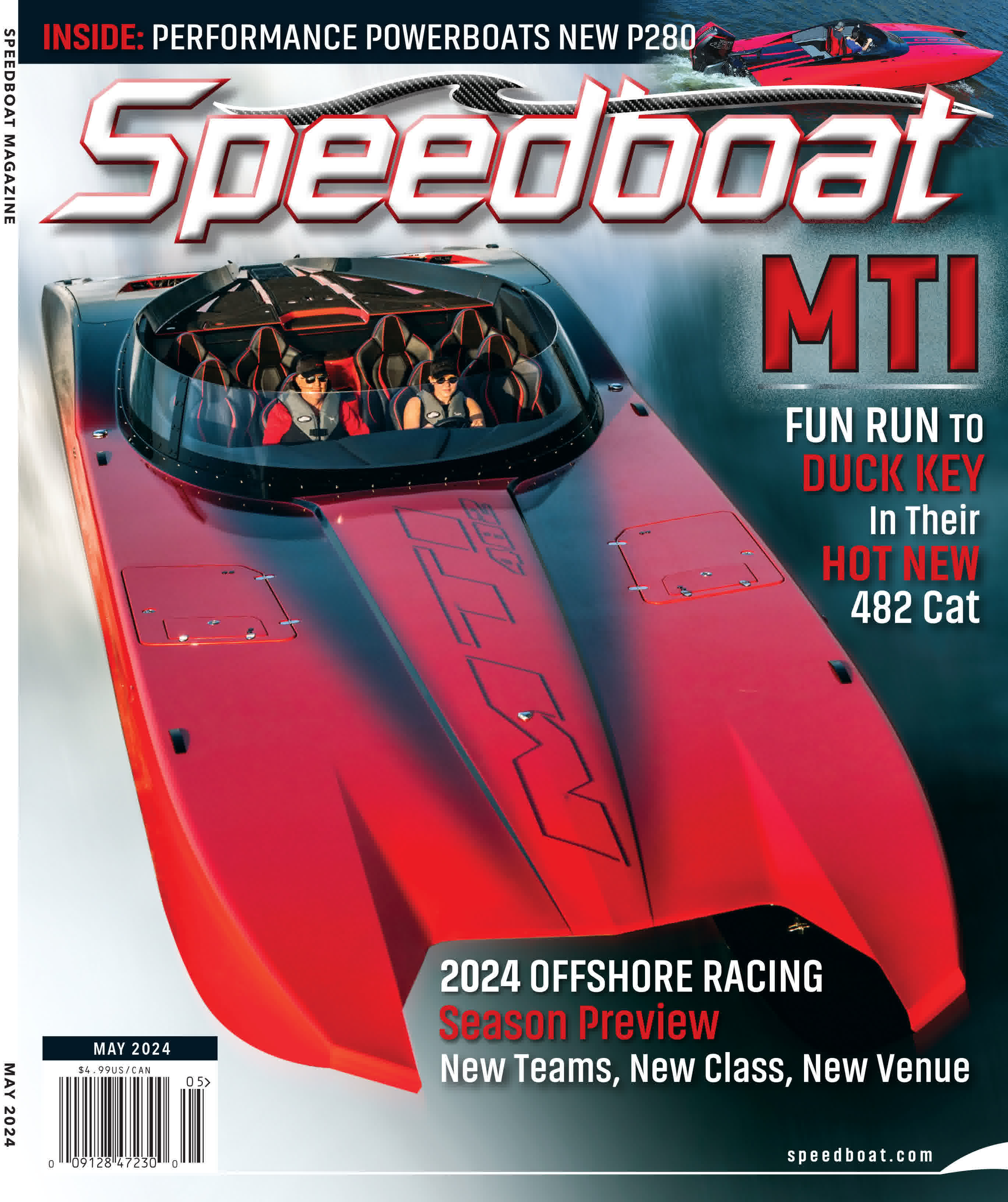 Speedboat Magazine May 2024 Issue cover
