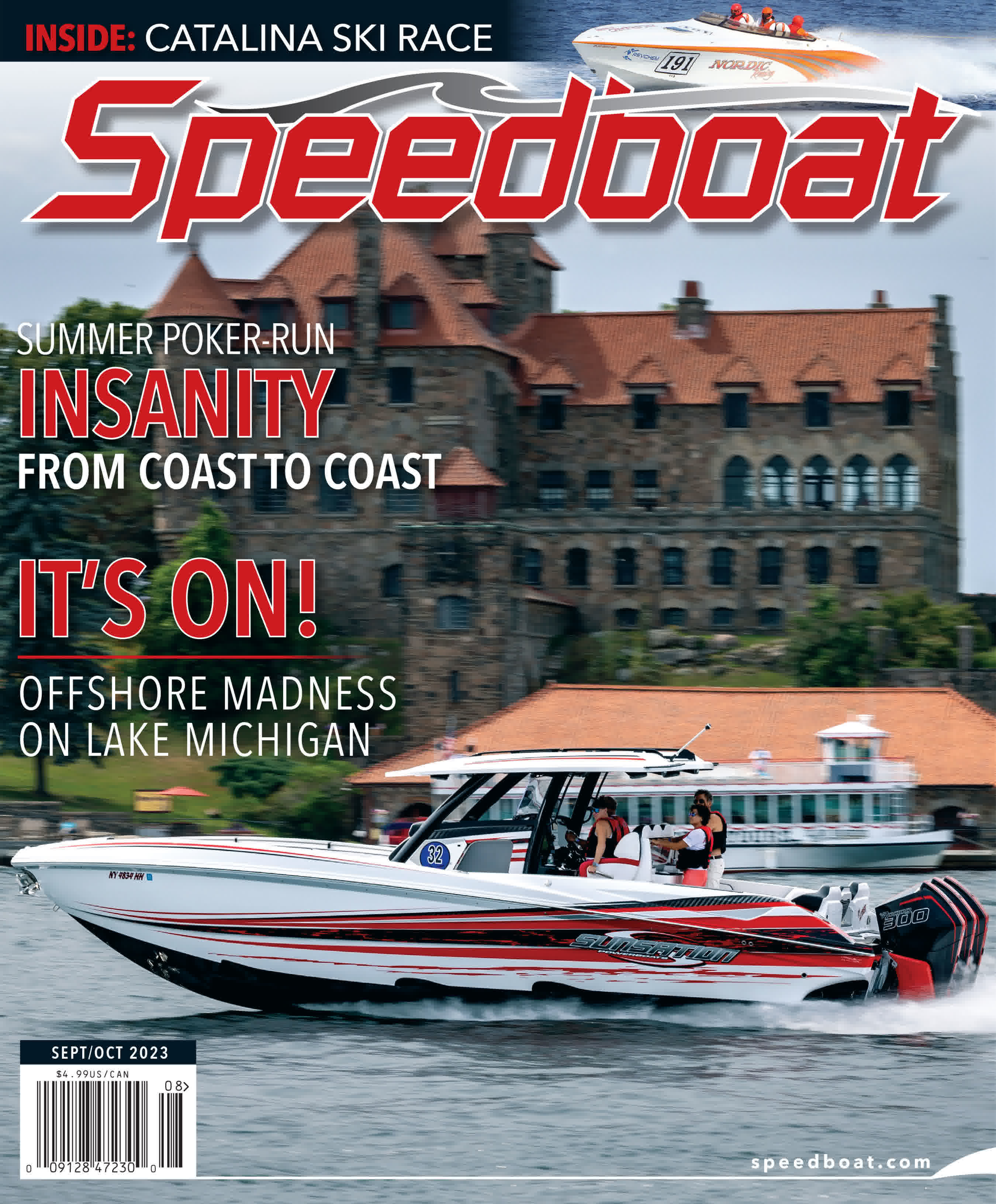 Speedboat Magazine September/October Issue 2023 cover