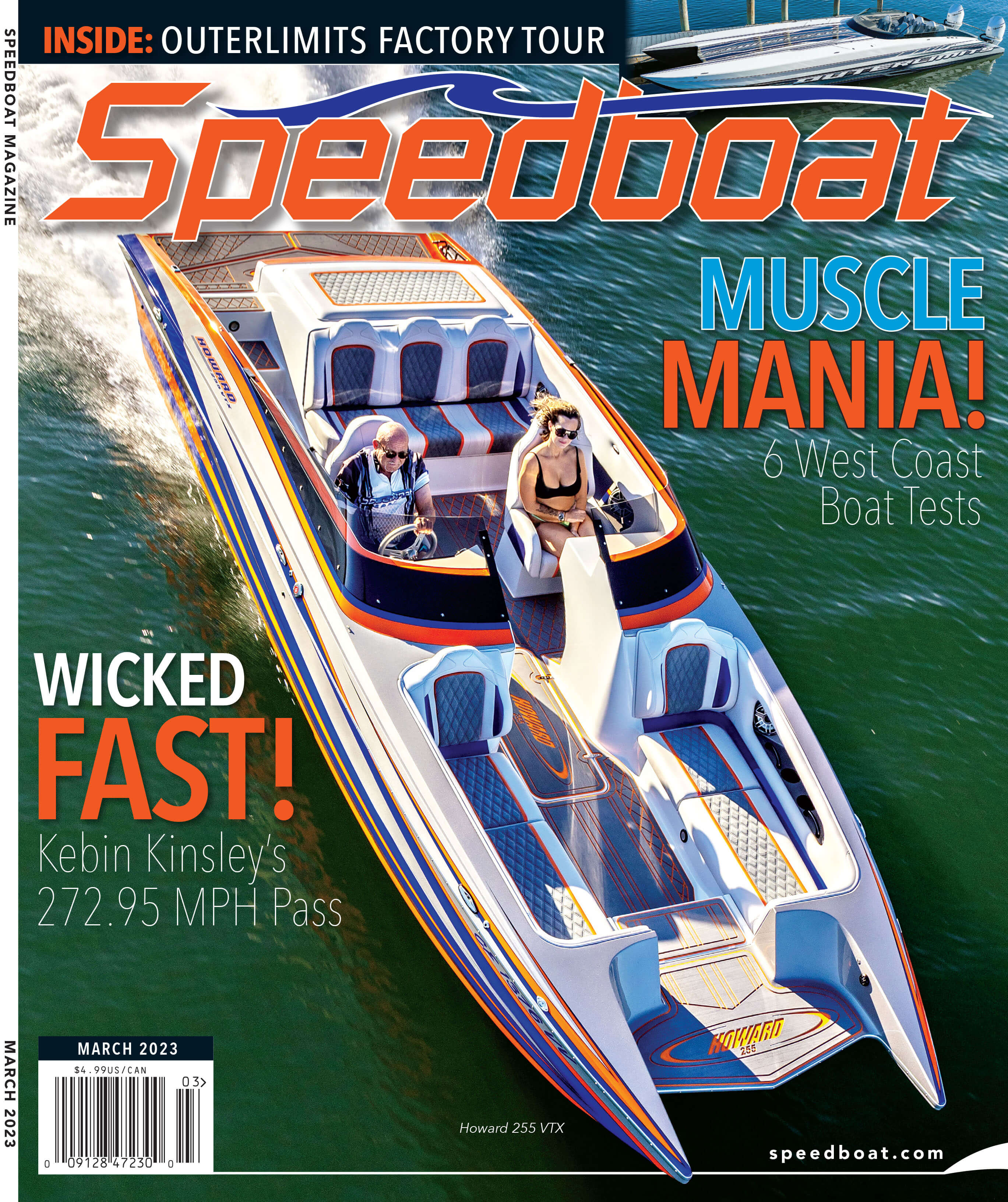 Speedboat Magazine March 2023 Issue cover