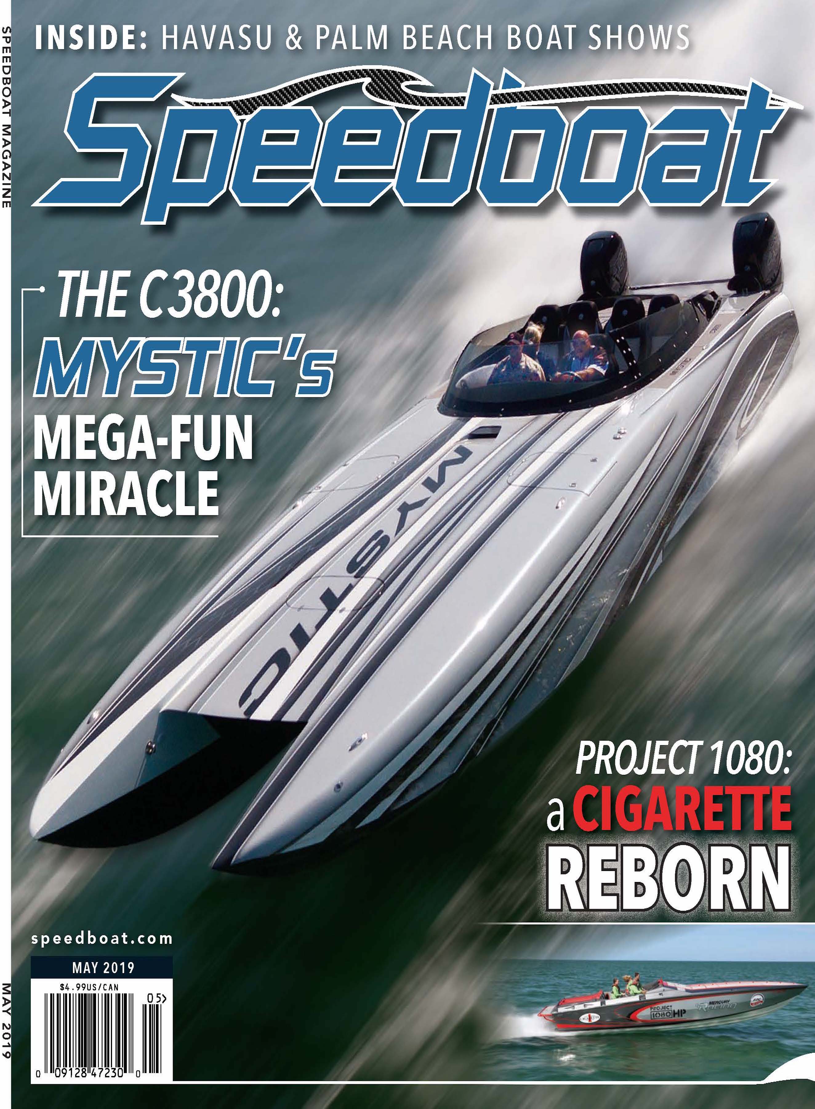 Speedboat Magazine May 2019 Issue cover