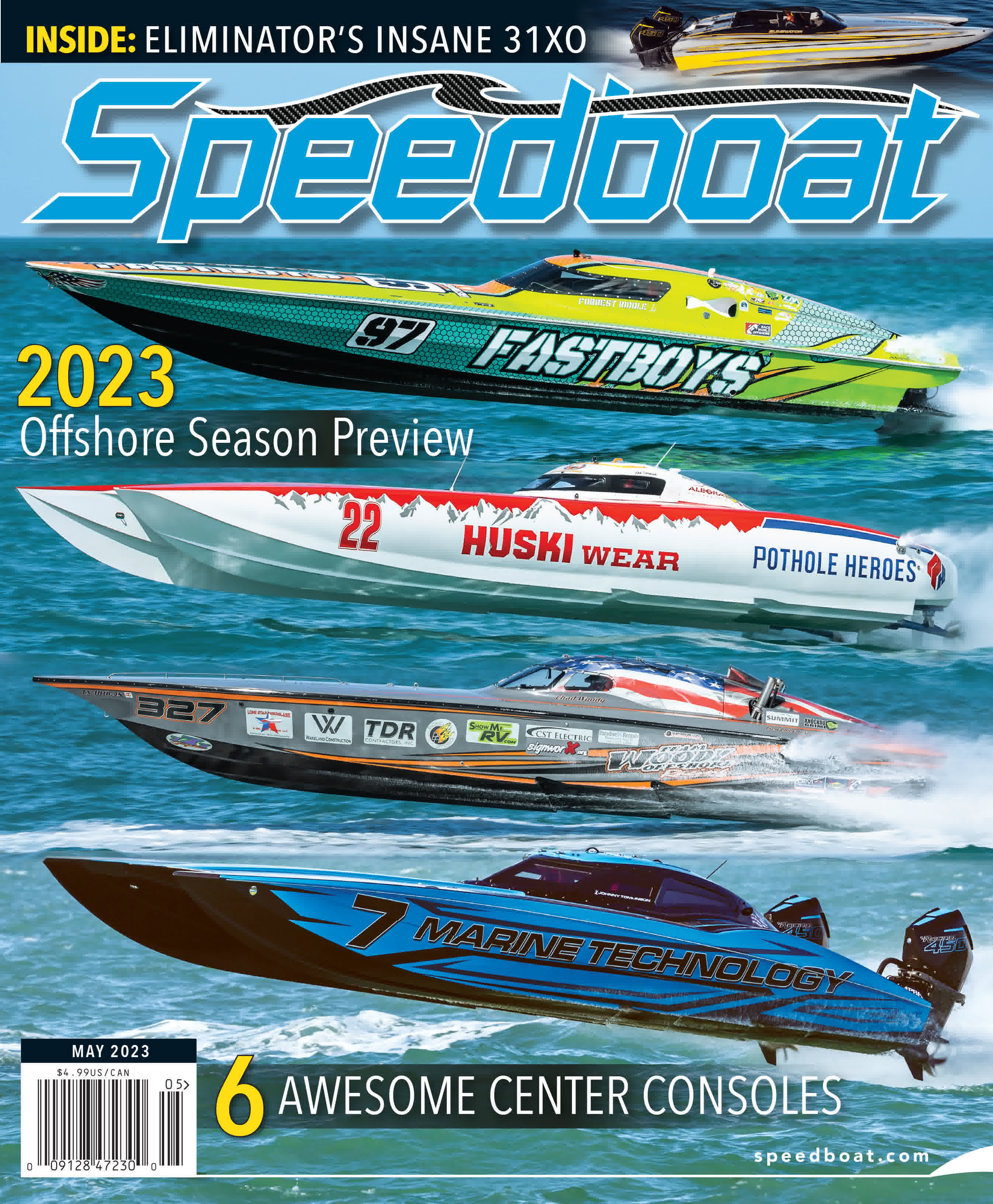 Speedboat Magazine May 2023 Issue cover