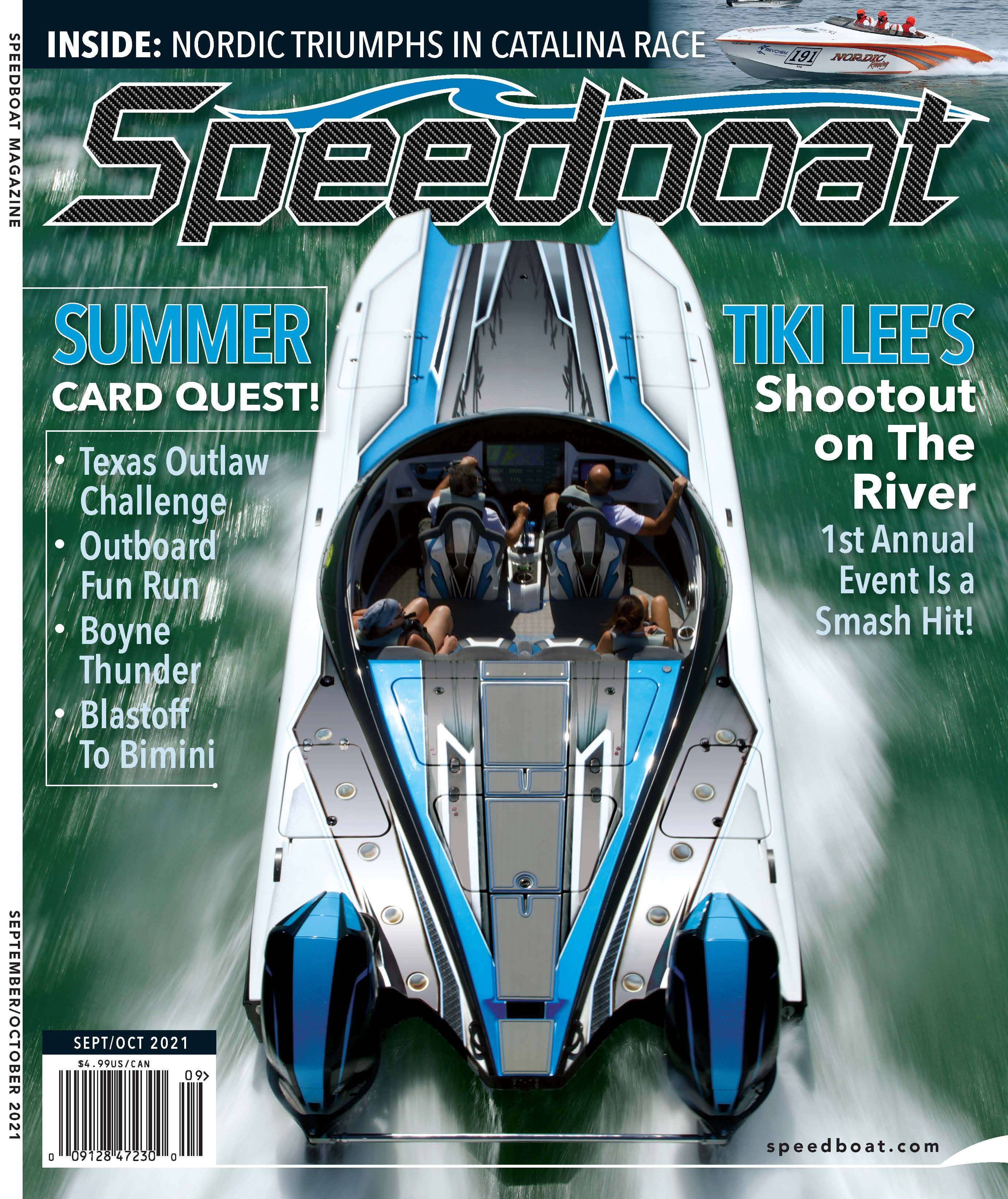 Speedboat Magazine September 2021 Issue cover