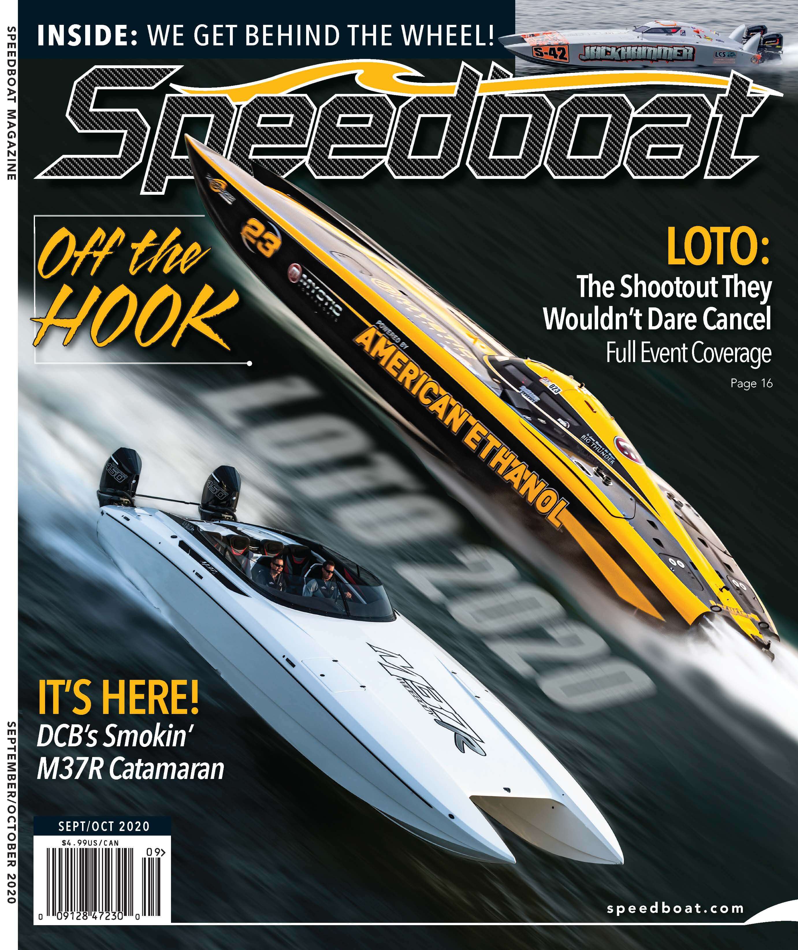 Speedboat Magazine September/October 2020 Issue cover