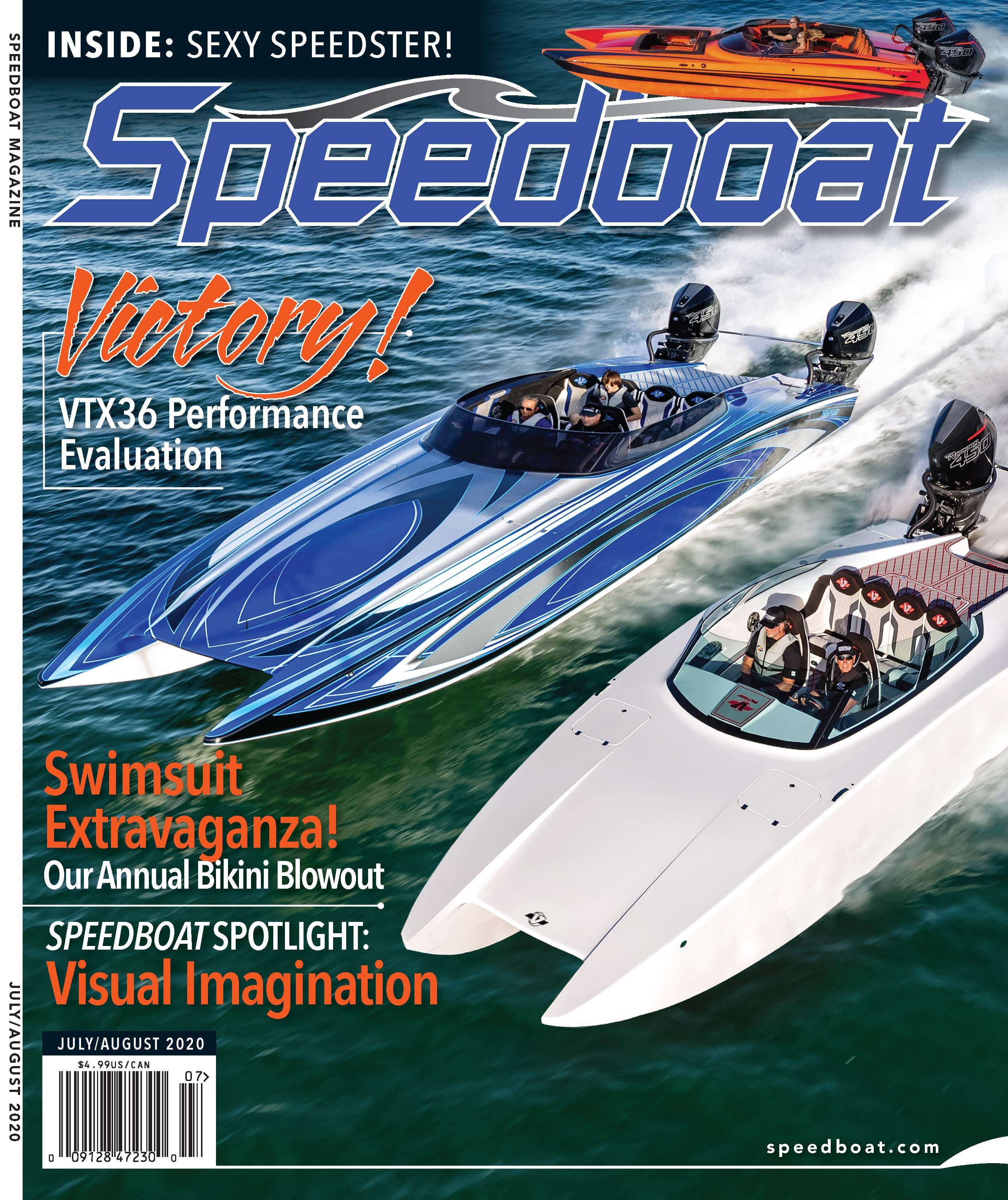 Speedboat Magazine July/August 2020 Issue cover