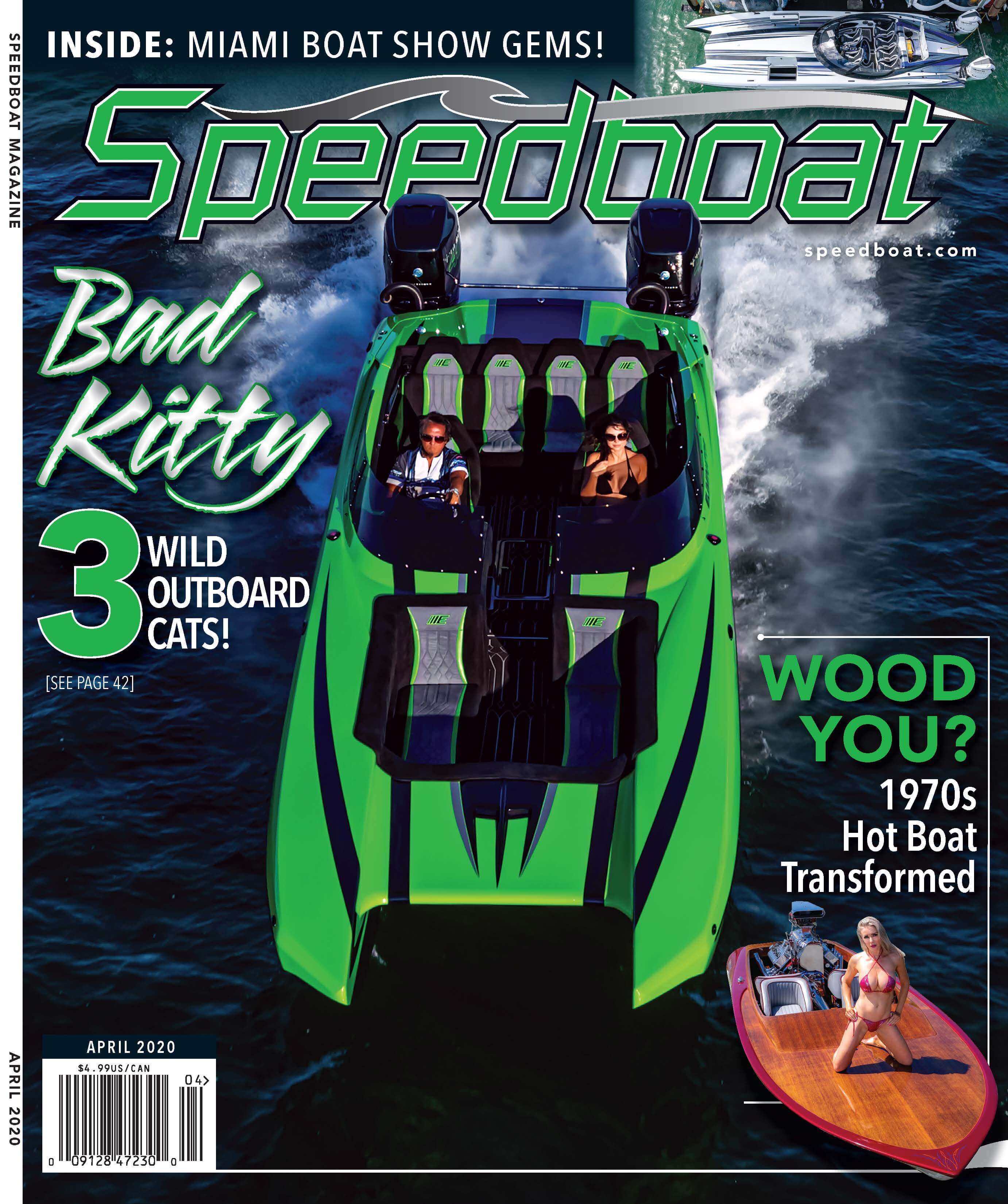 Speedboat Magazine April 2020 Issue cover