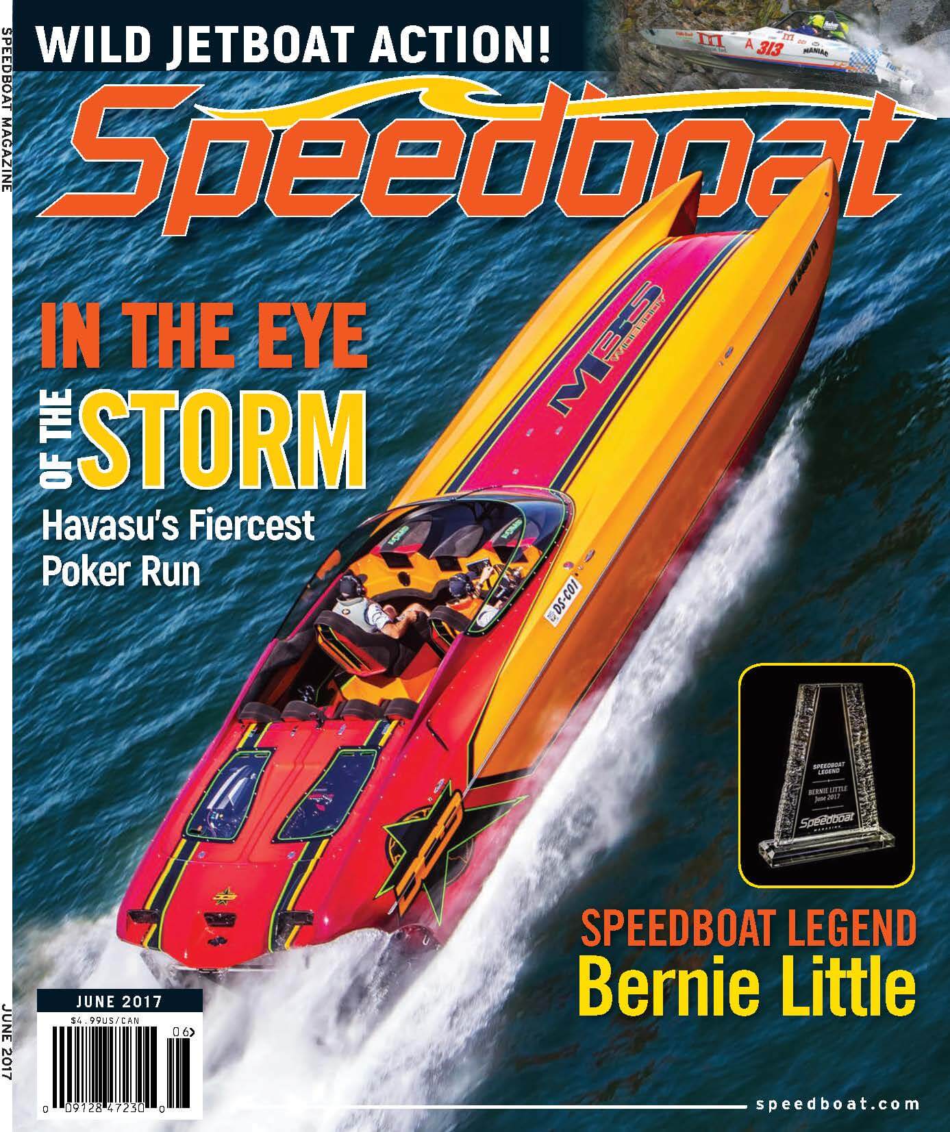 Speedboat Magazine June 2017 Issue cover