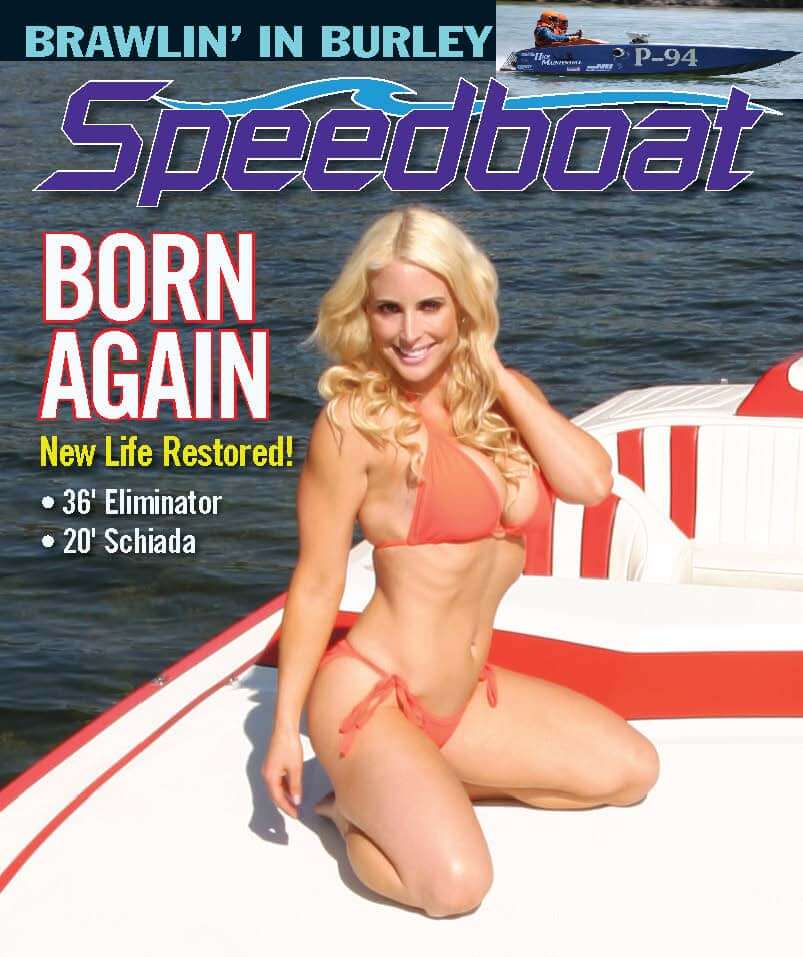 Speedboat Magazine October 2015 Issue cover