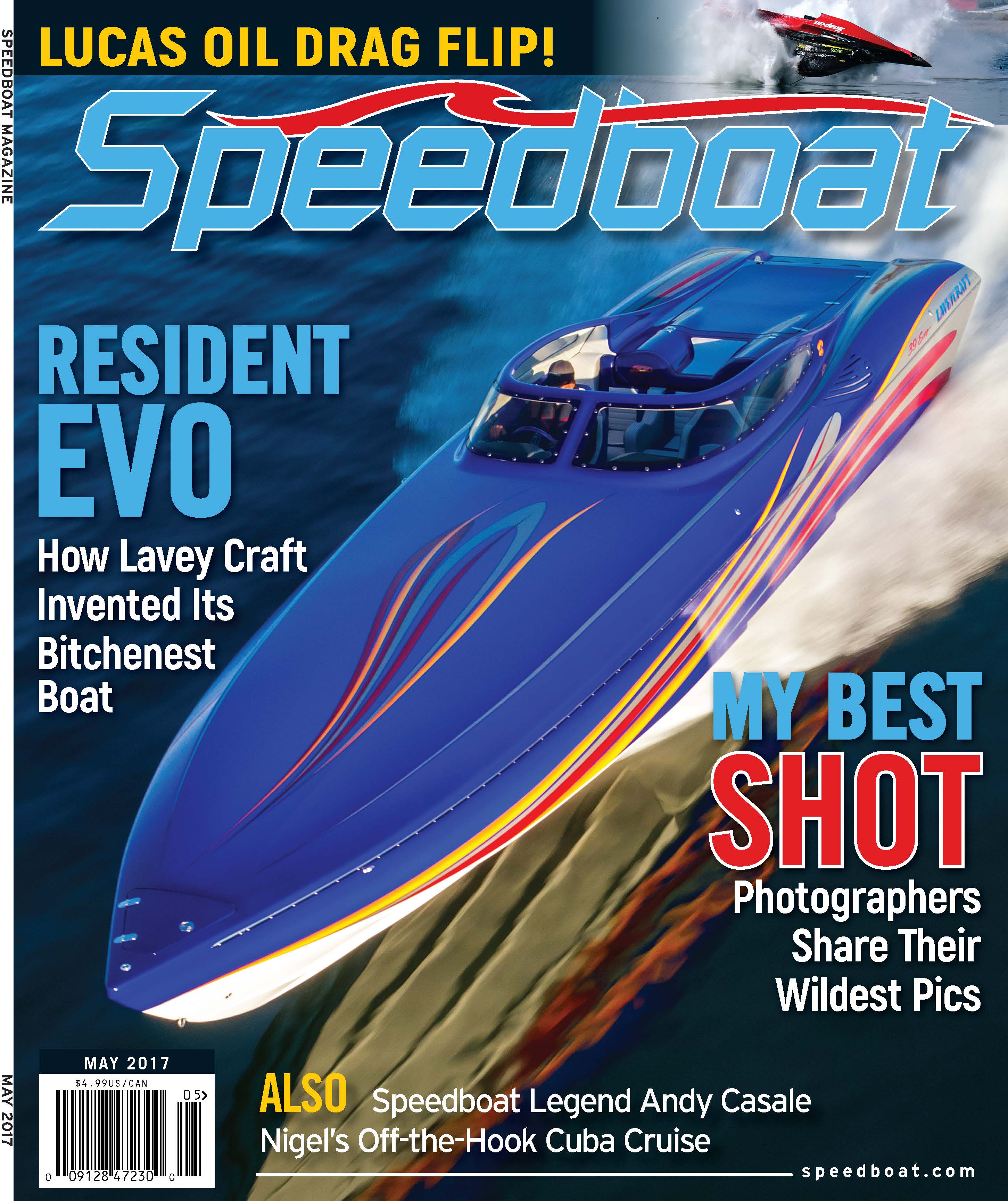 Speedboat Magazine May 2017 Issue cover