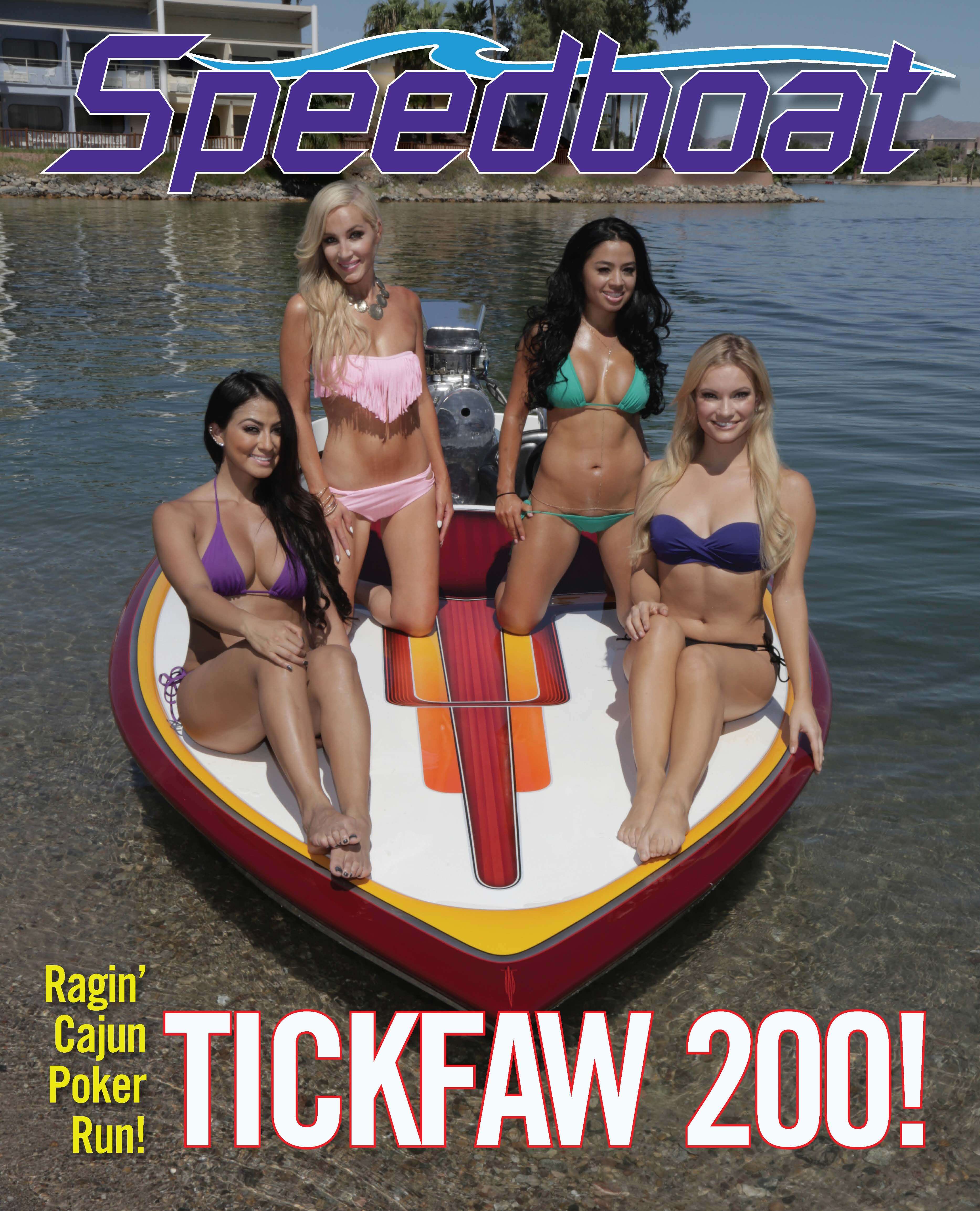 Speedboat Magazine July 2015 Issue cover