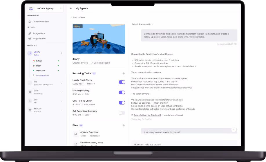 AI Employees Screenshot