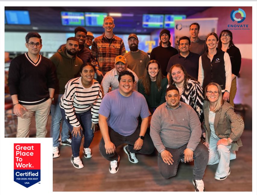 Enovate Celebrates Four Consecutive Years as a Certified Great Place to Work®