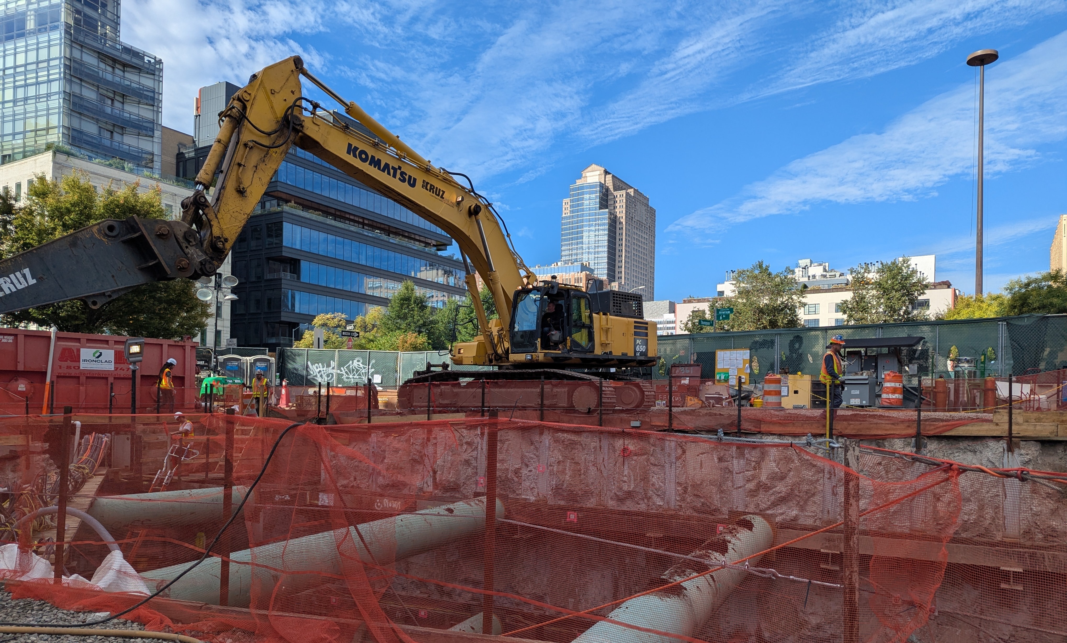 Construction of New Canal Street Substation on the 8th Ave Line