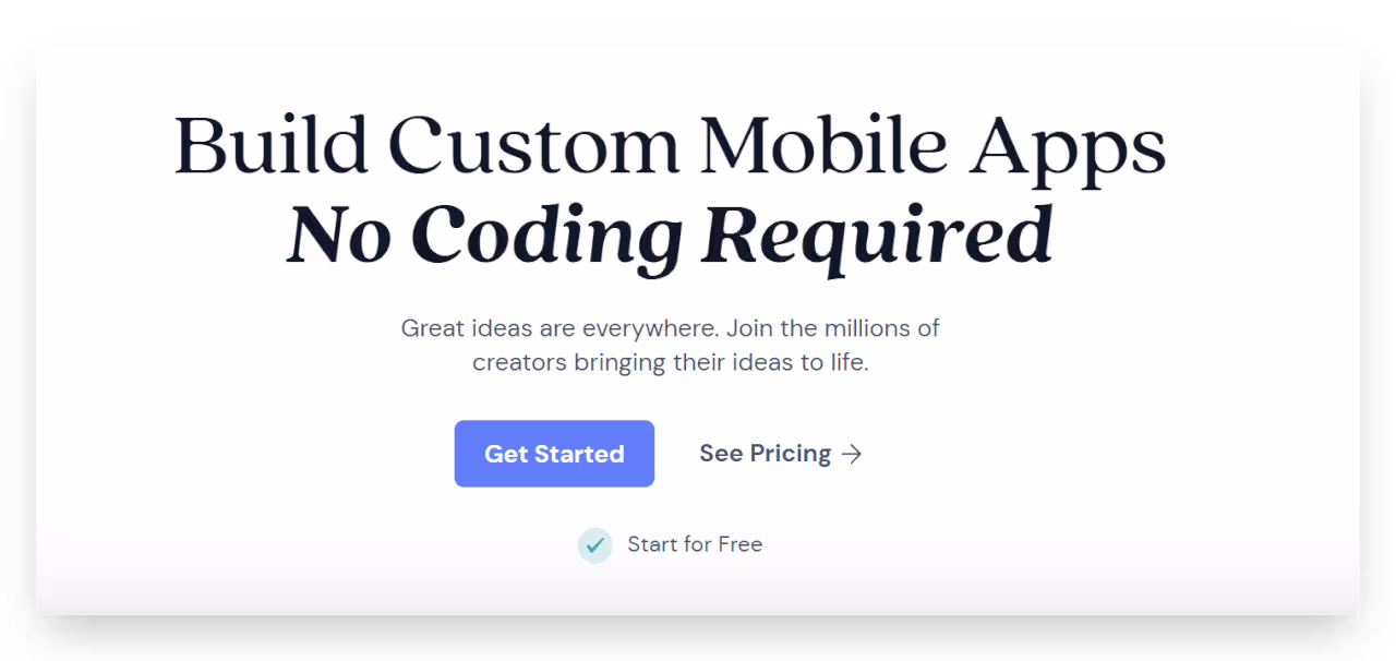 Image from the article: 11 Best No-code Mobile App Builders | Don’t Miss Out!