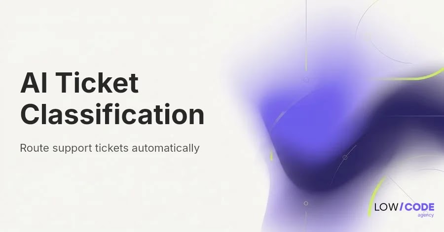 Instant Support Ticket Classification with AI
