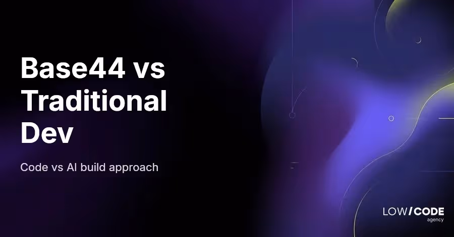 Base44 vs Traditional App Development: Key Differences
