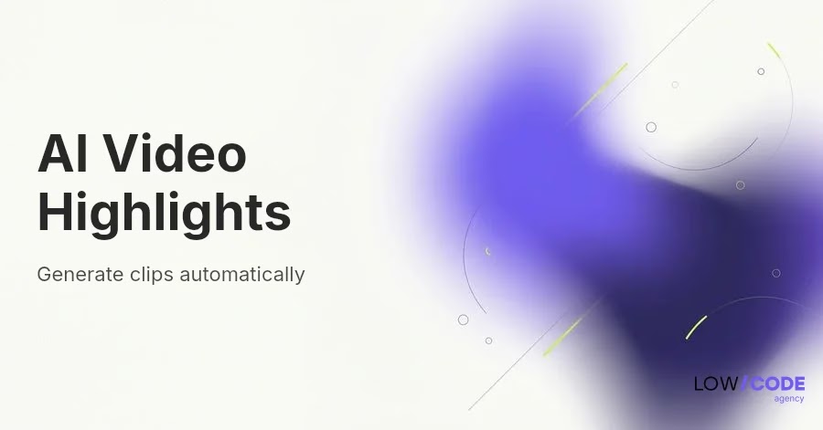 How to Automatically Generate Video Highlights with AI
