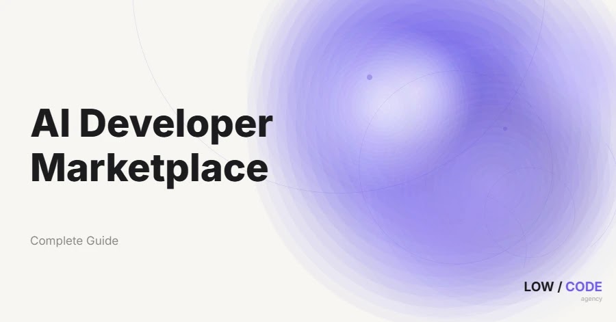 How to Build an AI Developer Marketplace