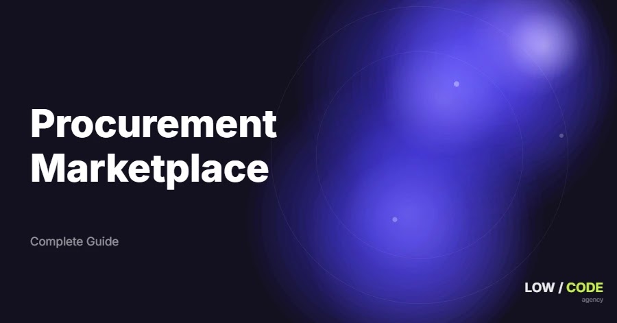 How to Build a Procurement Marketplace