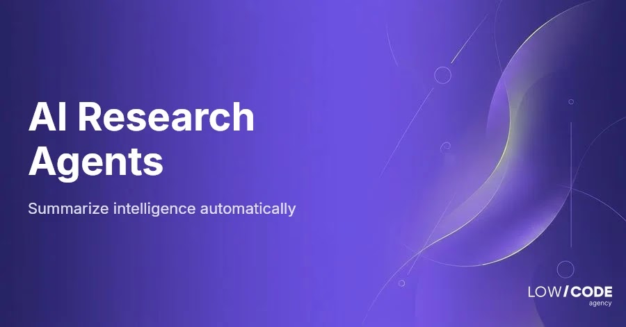 Build an AI Research Agent for Summarizing Intelligence