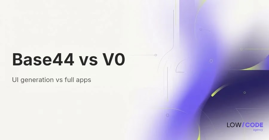 Base44 vs V0: Key Differences Explained