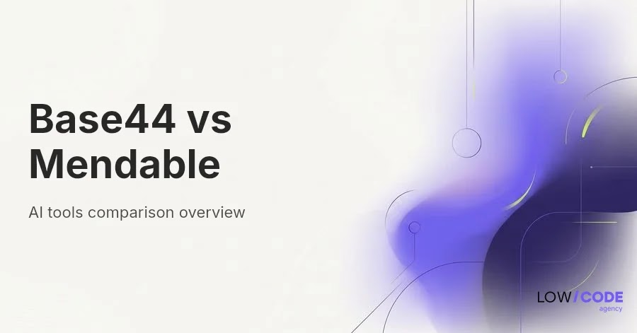 Base44 vs Mendable: Key Differences Explained