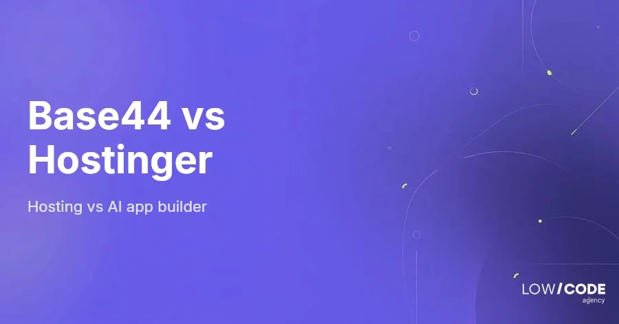 Base44 vs Hostinger: Which Web Host is Better?