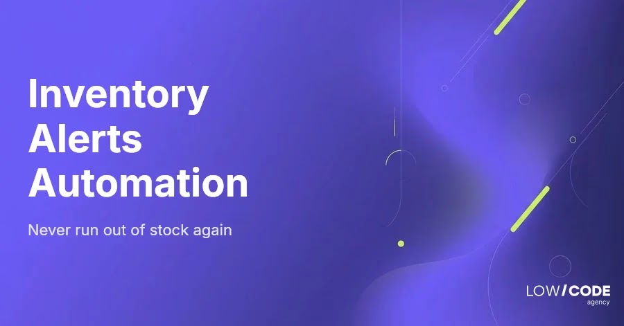Set Up Automated Low Stock Alerts Easily