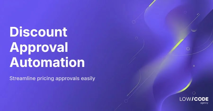 Create an Automated Discount Approval Workflow Easily