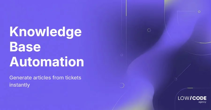Auto-Generate Knowledge Base Articles from Support Tickets