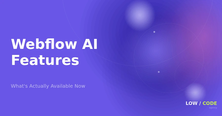 Webflow AI Features: What's Available in 2026