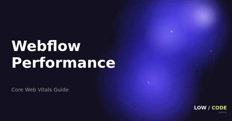 Webflow Performance: Core Web Vitals Guide 2026