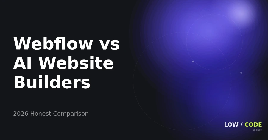 Webflow vs AI Website Builders (2026 Comparison)