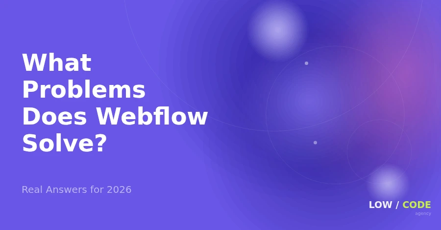 What Problems Does Webflow Solve? (2026 Guide)