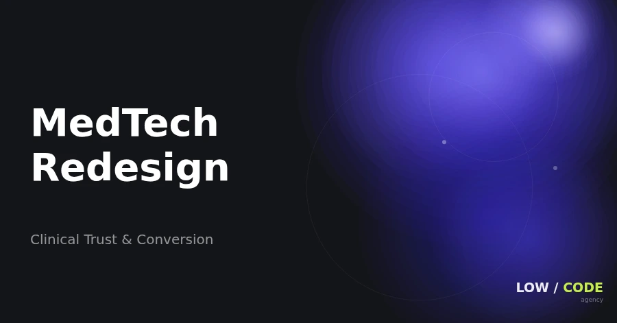MedTech Website Redesign Guide
