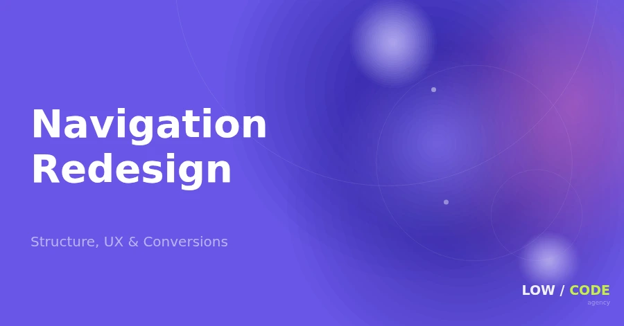 Website Navigation Redesign Guide