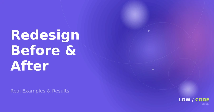 Website Redesign Before and After Examples