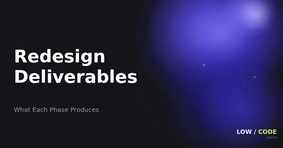 Website Redesign Deliverables Guide